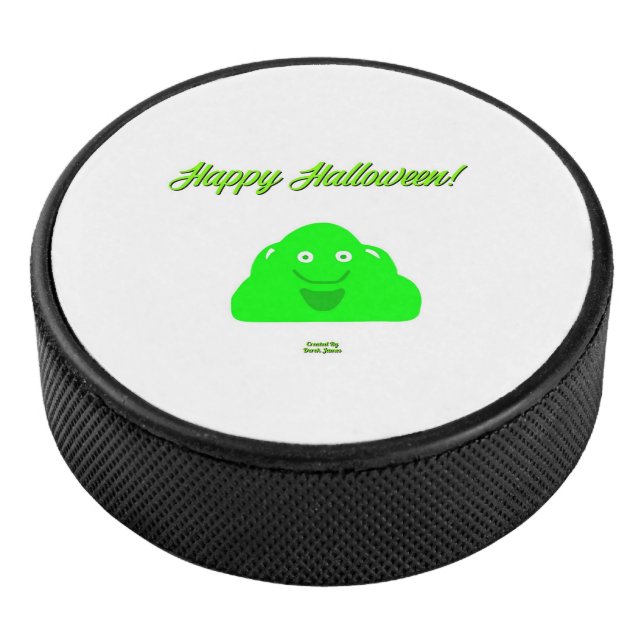 Halloween Blob Hockey Puck (3/4)