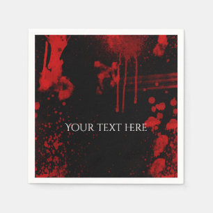 Halloween Blood Splatters Costume Gothic Party Napkins