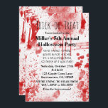 Halloween Blood Splatters Costume Party Invitation<br><div class="desc">Halloween Blood Splatters Costume Party Invitation.</div>