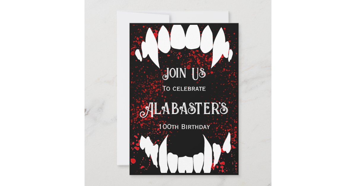 Halloween Blood Vampire Birthday Invitations Zazzle halloween-blood-vampire-birthday-invitations-zazzle