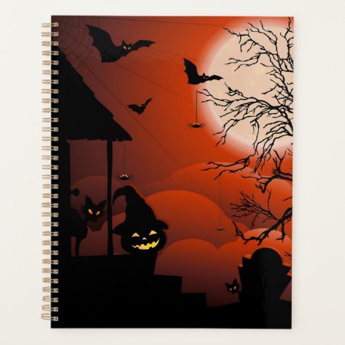 Halloween Bloody Moonlight Nightmare Planner