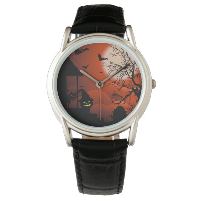 Halloween Bloody Moonlight Nightmare Watch (Front)