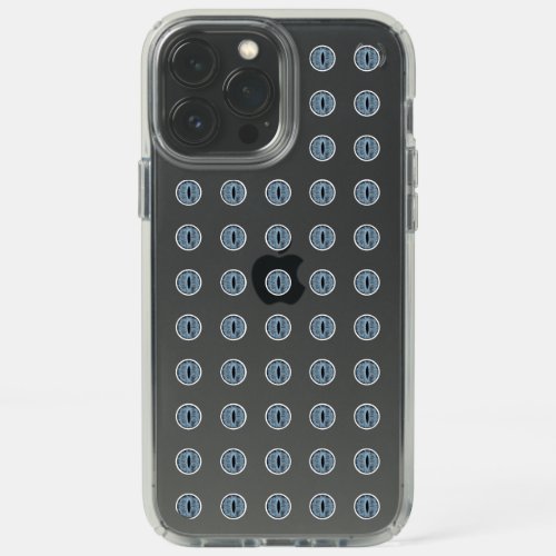 Halloween Blue Polka Dot Eyes Speck iPhone 13 Pro Max Case