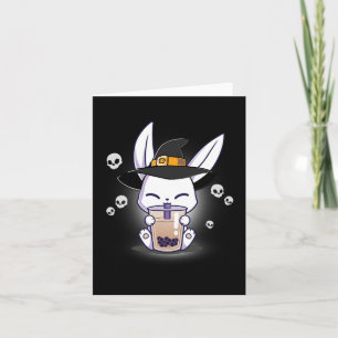 Halloween Bo Bunny Kawaii Anime Witch Bunny Bo Card