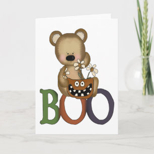 Halloween Boo Bear Card