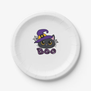 Halloween Boo Boo Crew Classic T-Shirt Paper Plates