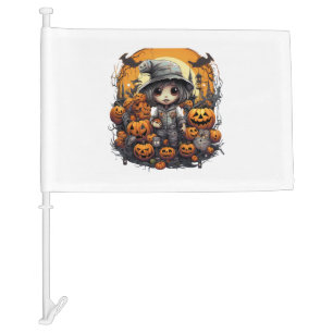 Halloween Boo Boo Crew Ghost ER Nurse Exploration Car Flag