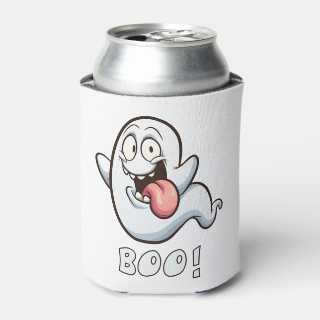 HALLOWEEN BOO         CAN COOLER (Can Front)