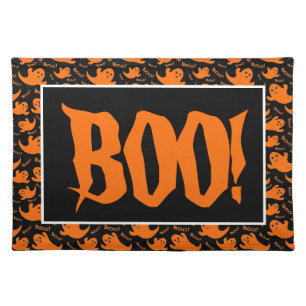 Halloween BOO! Cloth Placemat