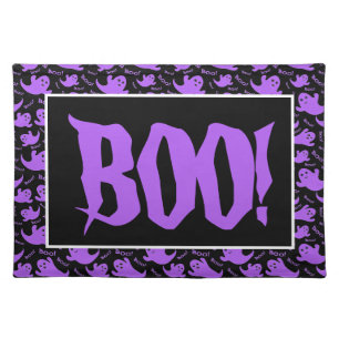 Halloween BOO! Cloth Placemat