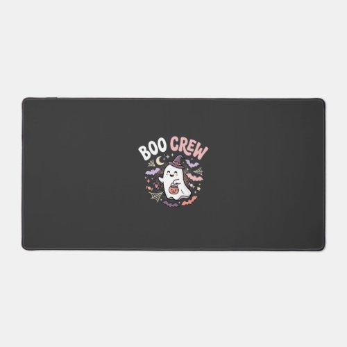 Halloween Boo Crew Ghost Desk Mat