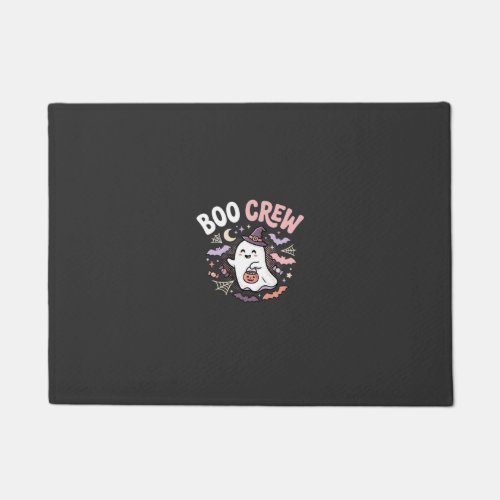 Halloween Boo Crew Ghost Doormat