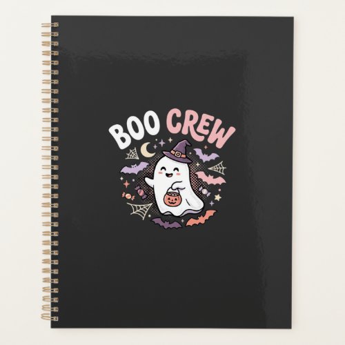 Halloween Boo Crew Ghost Planner