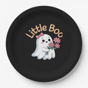 Halloween Boo Cute Family Paper Plates