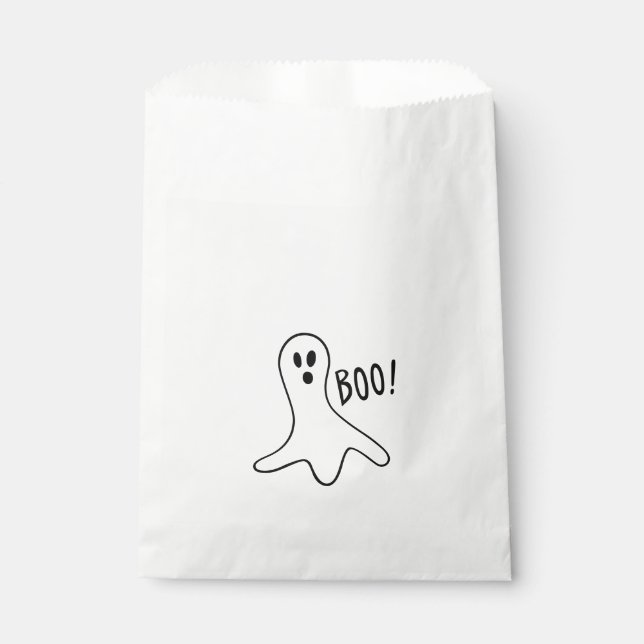 Halloween Boo Favor Bags by RoseWrites (Front)