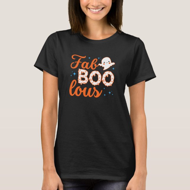 Halloween Boo Funny T-Shirt (Front)