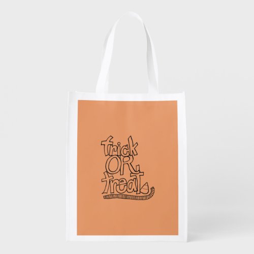 Halloween Boo Ghost Grocery Bag