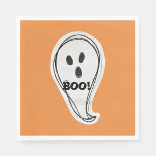 Halloween Boo Ghost Napkins