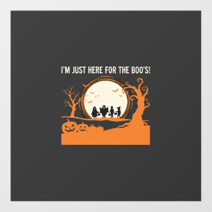 Halloween Boo Ghost Silhouette Floor Decals