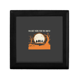 Halloween Boo Ghost Silhouette Gift Box