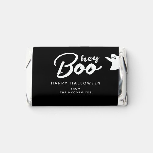 Halloween Boo Ghost Trick or Treat Family Name Hersheys Miniatures