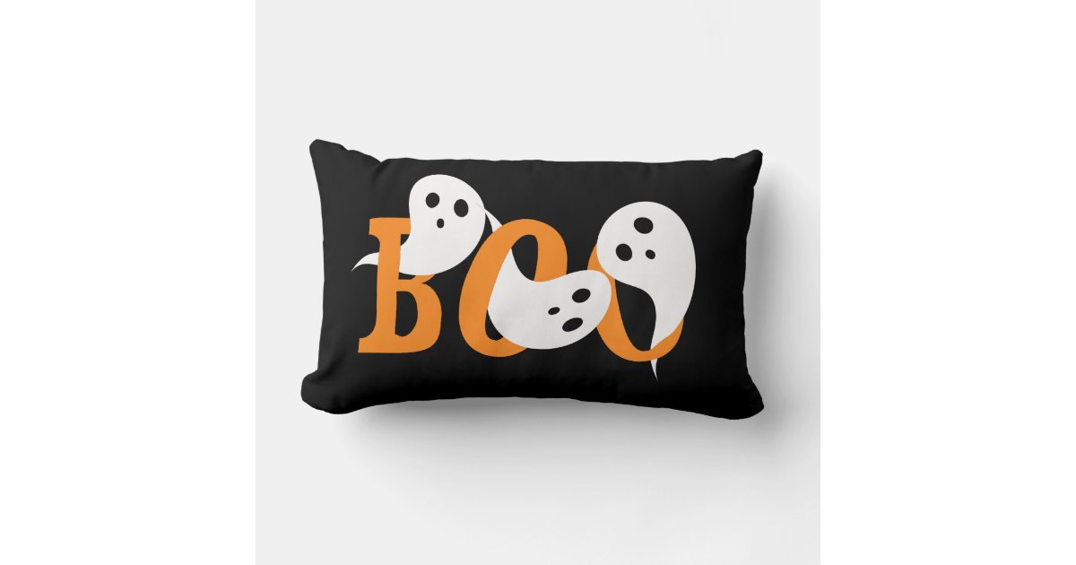 Halloween Pillow Halloween Boo Pillow Halloween Decor Fall Pillow Farmhouse  Throw Pillow Lumbar Pillow Fall Farmhouse 