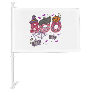 Halloween Boo Halloween Costume Car Flag