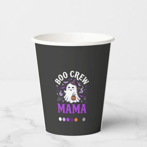 Halloween Boo Mama Magic Paper Cups