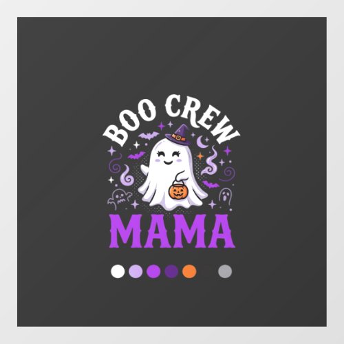Halloween Boo Mama Magic Window Cling