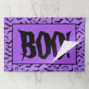 Halloween BOO! Paper Placemat