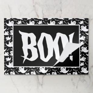 Halloween BOO! Paper Placemat