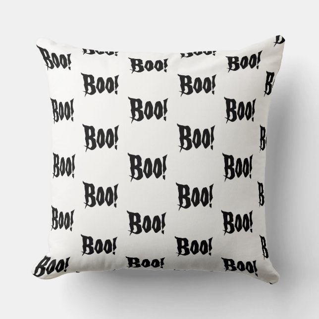 Halloween Boo Pillow (Front)
