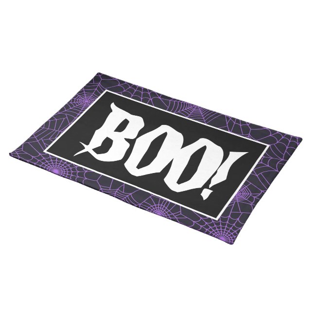 Halloween BOO! Placemat (On Table)