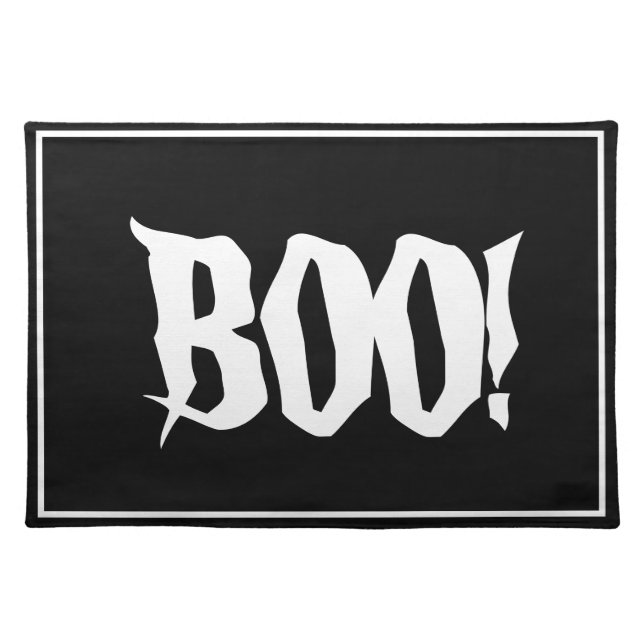 Halloween BOO! Placemat (Front)