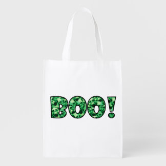 Halloween Boo! Reusable Grocery Bag