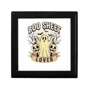 Halloween Boo Sheet Lover Ghost Moon Gift Box