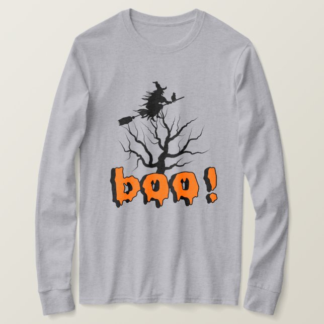 Halloween Boo Sweat Shirt (Design Front)