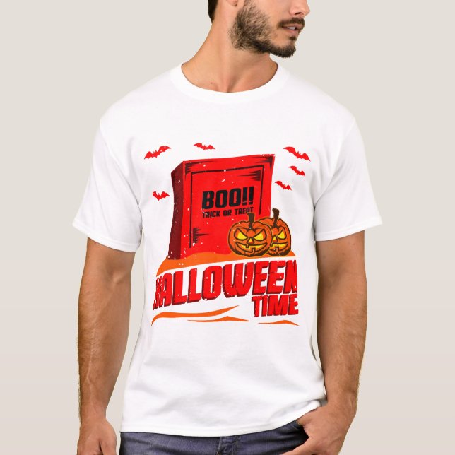 Halloween Boo                             T-Shirt (Front)