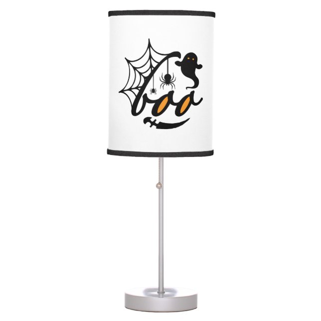 Halloween Boo                   Table Lamp (Front)