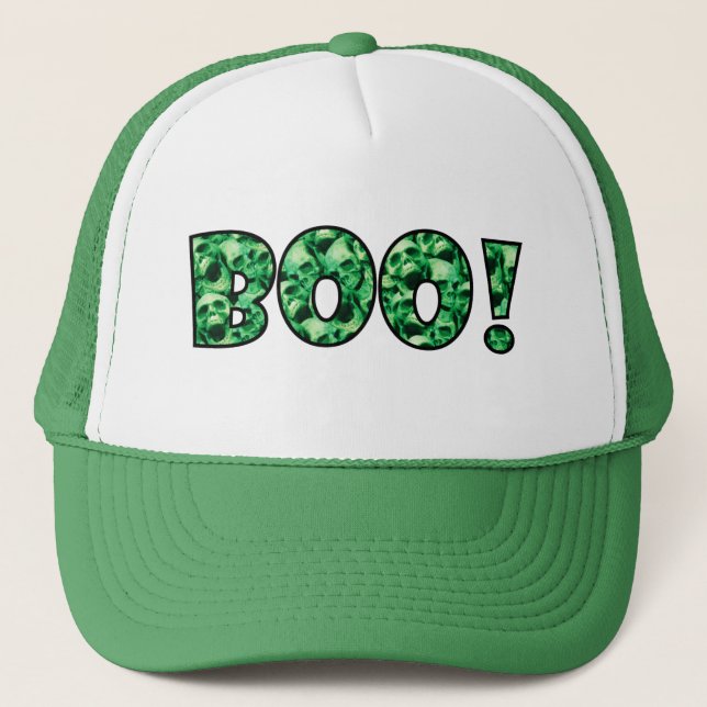 Halloween Boo! Trucker Hat (Front)