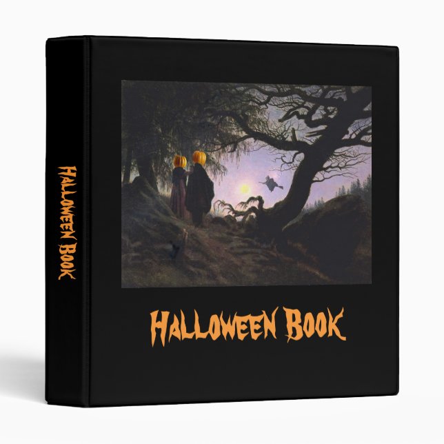 Halloween Book Binder (Front/Spine)