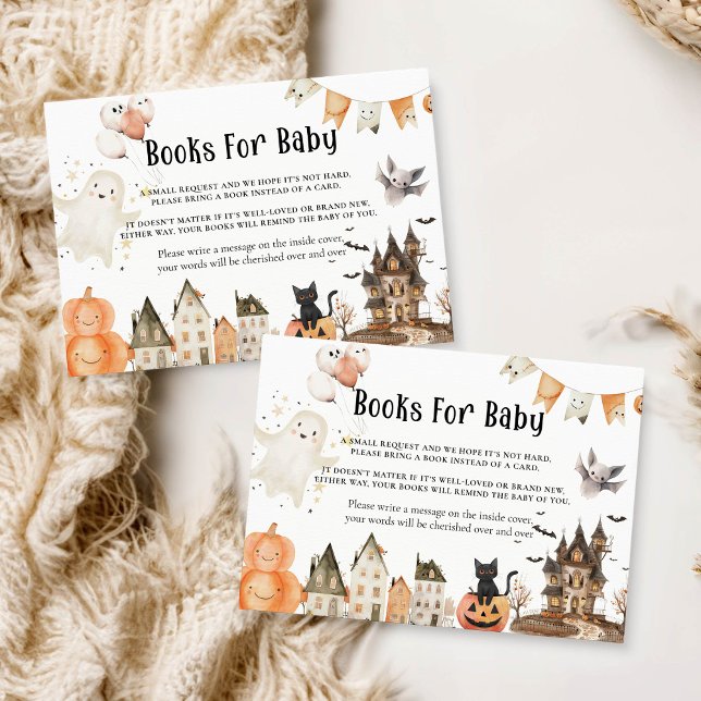 Halloween Books for Baby Card (Creator Uploaded)