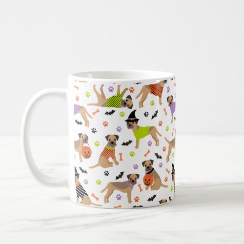 Halloween Border Terrier Coffee Mug