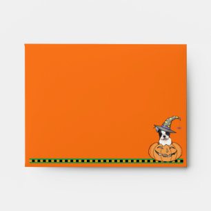 Halloween Boston Terrier Envelope