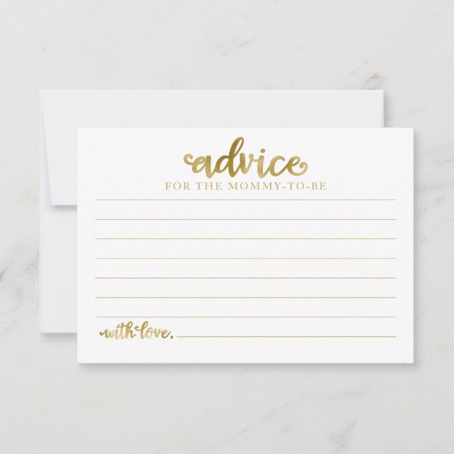 Halloween Boy Baby Shower Advice Cards (Front)