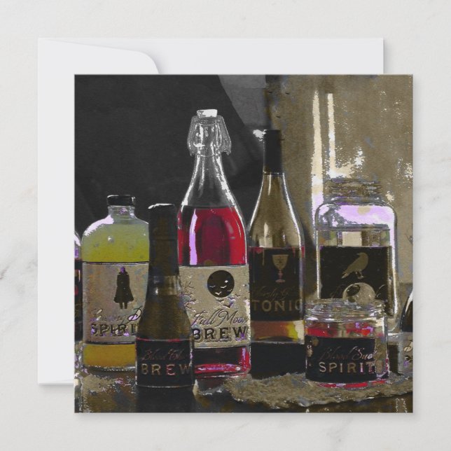 Halloween Brew ~ Invitations (Front)