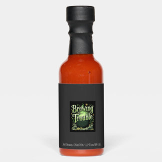 Halloween Brewing Trouble Witch Cauldron Potion De Hot Sauces