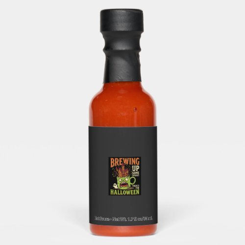 Halloween Brewing Up Spooky Treats Haunted Mug Des Hot Sauces