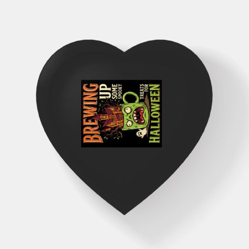 Halloween Brewing Up Spooky Treats Haunted Mug Des Paperweight