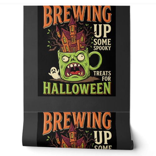 Halloween Brewing Up Spooky Treats Haunted Mug Des Wallpaper